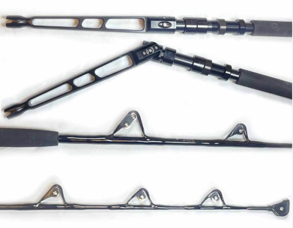 Capt. Harry’s Blackout Series Stand-Up Roller Rods - Image 2