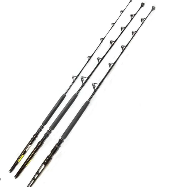 Capt. Harry’s Blackout Series Stand-Up Roller Rods