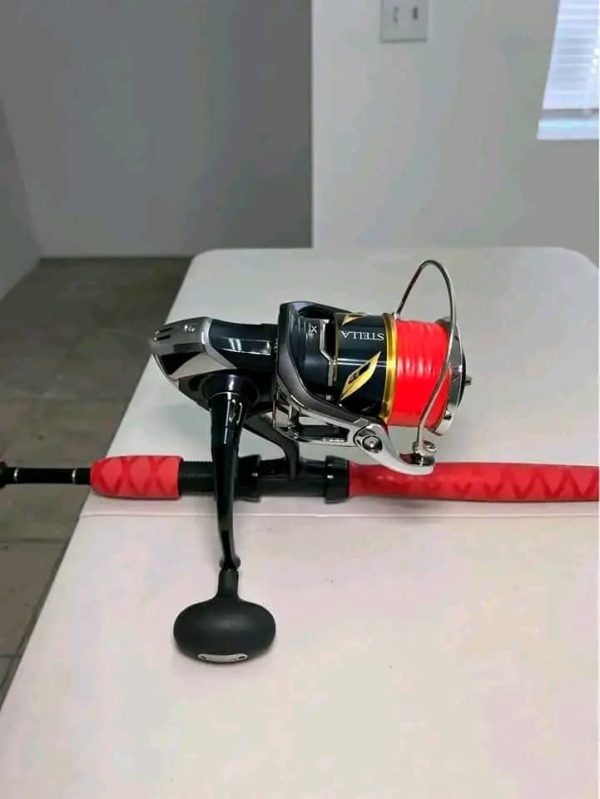 Shimano Stella 20K on custom jigging rod