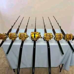 7 Penn International 2 speed reels