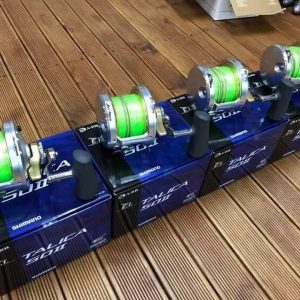 4 Shimano Talica 50II 2 speed reels