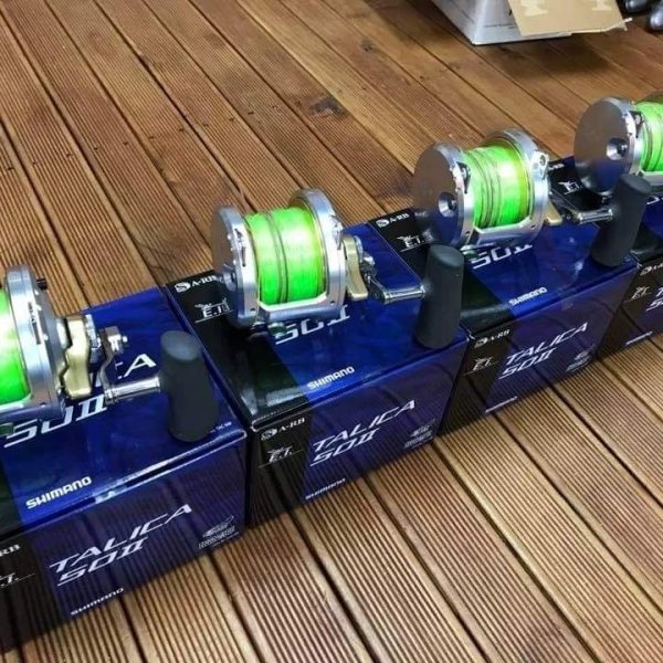 4 Shimano Talica 50II 2 speed reels