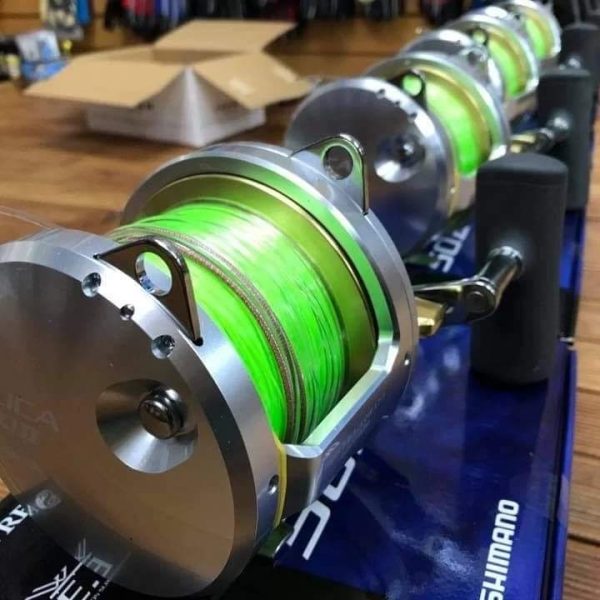 4 Shimano Talica 50II 2 speed reels - Image 2