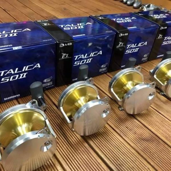 4 Shimano Talica 50II 2 speed reels - Image 3