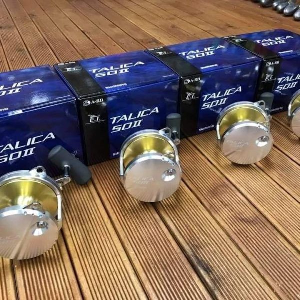 4 Shimano Talica 50II 2 speed reels - Image 4