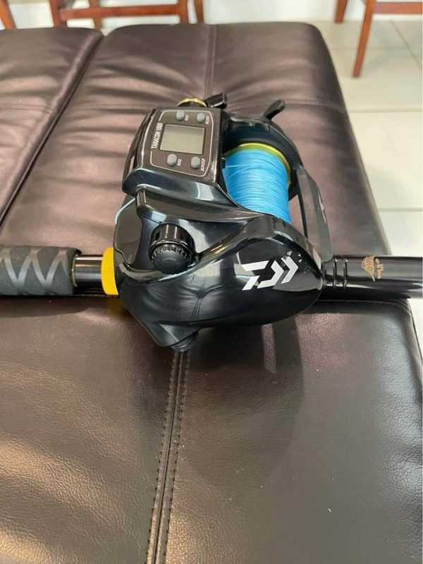 Daiwa Tanacom 1000 Electric reels and rod - Image 2