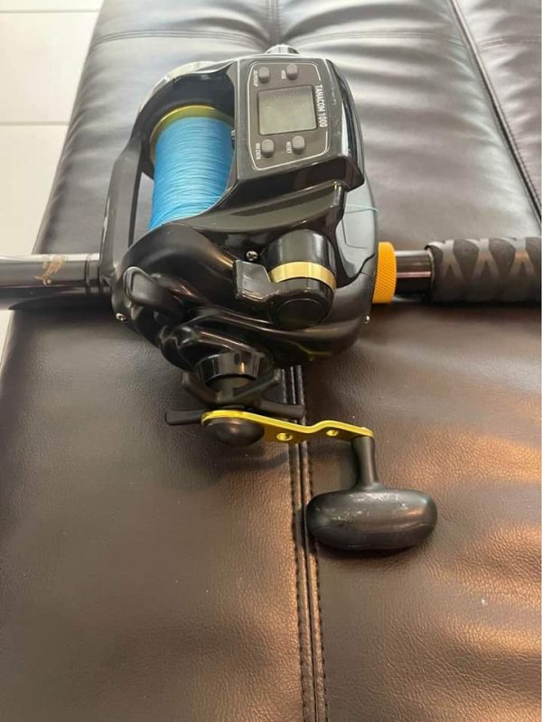 Daiwa Tanacom 1000 Electric reels and rod - Image 3