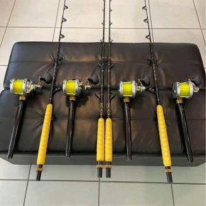 4 New Shimano Talica 20II 2 Speed reel with rods
