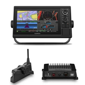 Garmin Gpsmap1022 + 1222 10"" Plotter Livescope Plus Bundle Worldwide Basemap